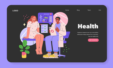 Balance Wheel. Flat Vector Illustration