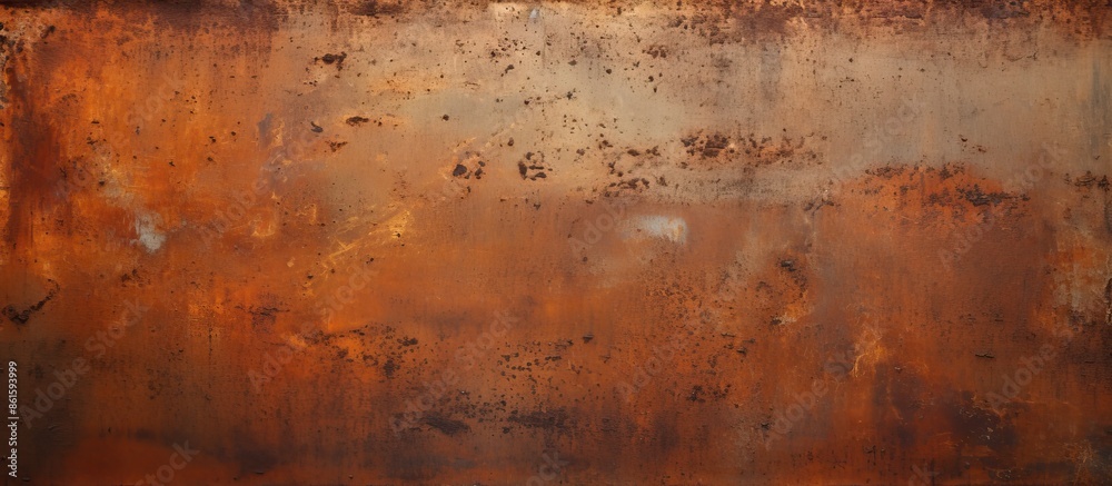 Poster Background with a rusty metal texture ideal for copy space image.