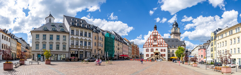 Markt, Plauen, Deutschland 