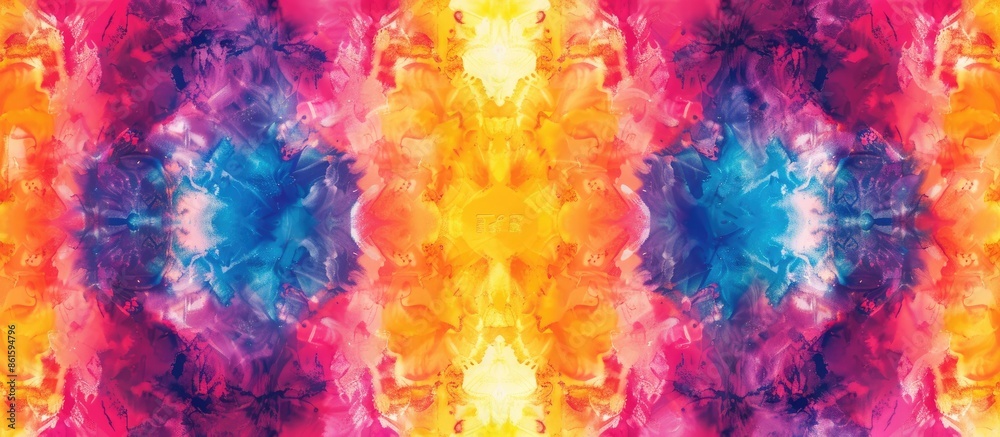 Poster high resolution seamless tie dye pattern for covering textile surfaces, walls, gift packages... can 