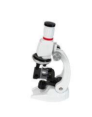 Microscope on an isolated background