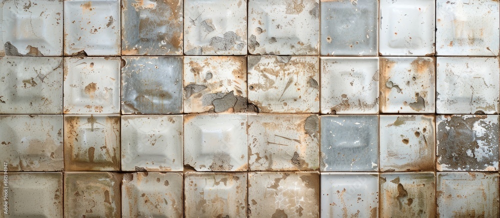 Aufkleber old ceramic tiles background. with copy space image. place for adding text or design