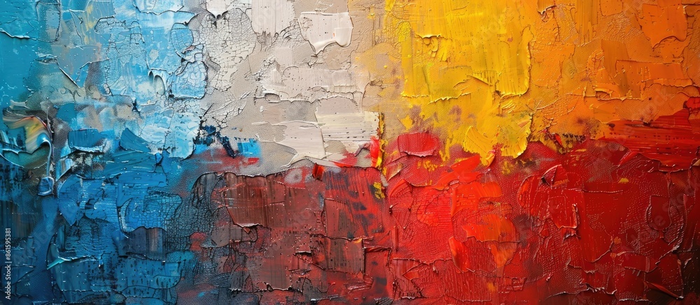 Aufkleber abstract art wall advertising color miscellaneous, backgrounds & textures. with copy space image. pl