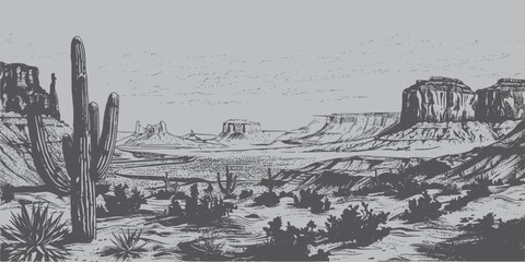 Vintage retro engraving woodcut style sketch draw paint of mountain rock hill peak