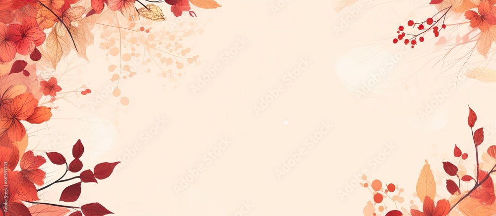 Poster Background with a note on a piece of paper with space for copying images.