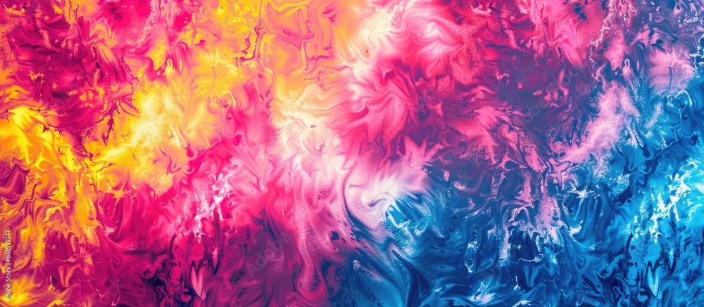 Poster high resolution seamless tie dye pattern for covering textile surfaces, walls, gift packages... can 