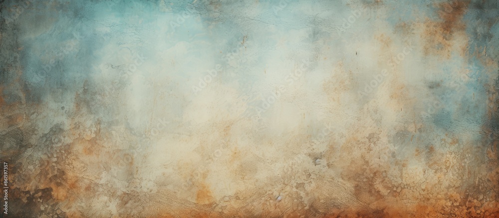 Fototapete vintage background with a grunge paper texture, ideal for use as a backdrop with copy space image.