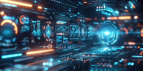 background with lots of light spots