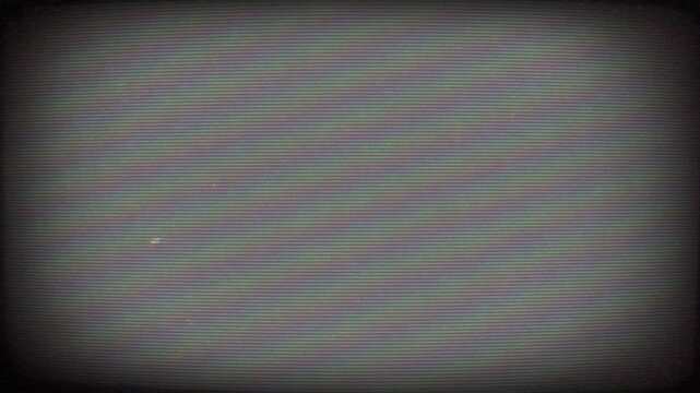 Retro TV Screen, Vintage TV Screen Overlay, Nostalgic Film Textured. Video Effect.