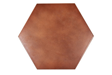 shape hexagon cell tiling on the luxury decoration interior brown wood honeycomb, hexagon, abstract metal background