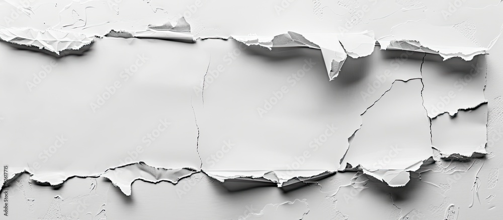 Poster Torn paper with copy space image.