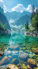 Serene Lake View