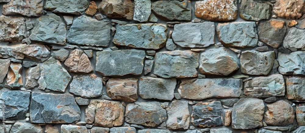 Poster stone wall background with copy space image.