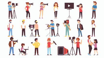 People at Movie Production Process Involves Casting 