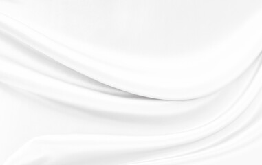 White gray satin texture that is white silver fabric silk background with beautiful soft blur pattern natural.