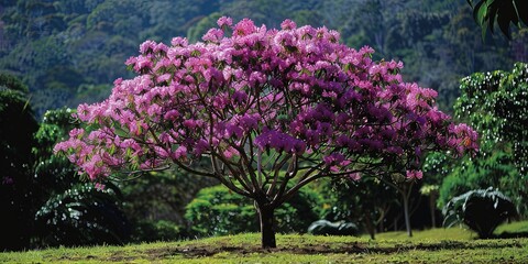 Obraz premium Bauhinia purpurea: The Purple Orchid Tree
