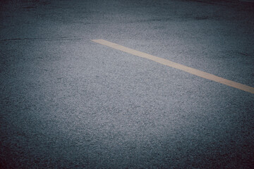 Fototapeta premium A road with a white line down the middle
