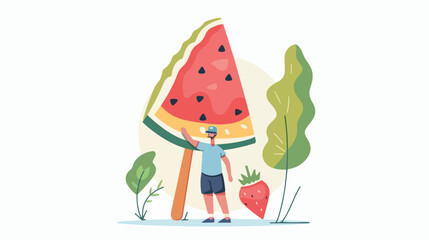 Summer Food Delicious Sweet Dessert Landing Page 