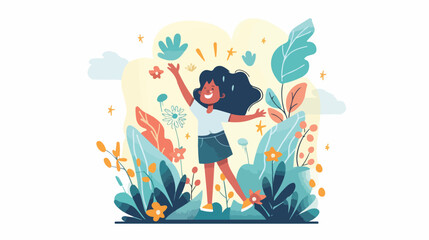 Strive for Victory Landing Page Template. Happy Baby