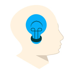 improving innovation mindset via ai  isometric concept, Genius forward thinking brain vector de Artificial general intelligence symbol, Natural Language Processing  Deep Learning illustration