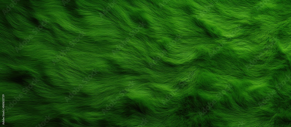 Poster background with vivid green wool felt texture, ideal for a copy space image.