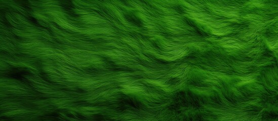 Obraz premium Background with vivid green wool felt texture, ideal for a copy space image.