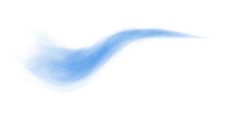 Blue fog or smoke. Blue smog clouds on floor. Cigarette smoke. Morning fog over land or water surface. Magic haze. Cloud, smoke, fog. PNG.
