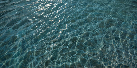 Obraz premium Azure water texture vector illustration