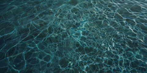 Obraz premium Azure water texture vector illustration