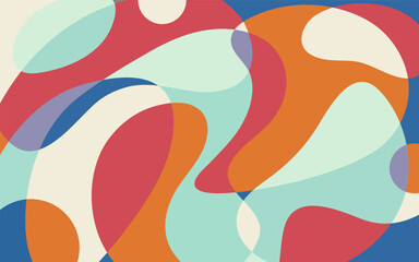 Design banner background . background wavy lines colors.