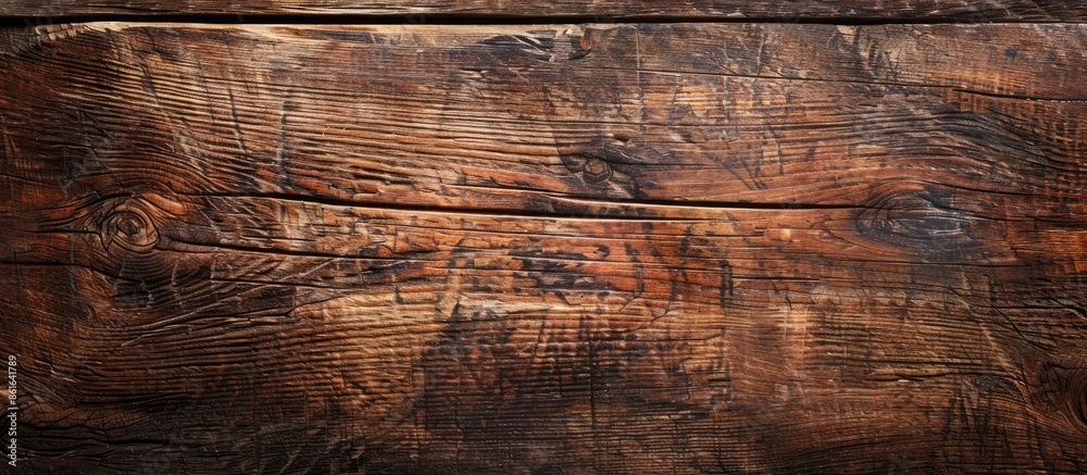 Poster close up view of a wooden surface providing a textured background, with copy space image.