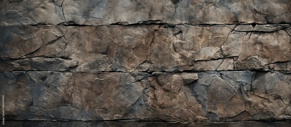 Poster Rugged stone texture providing a grungy background for the copy space image.