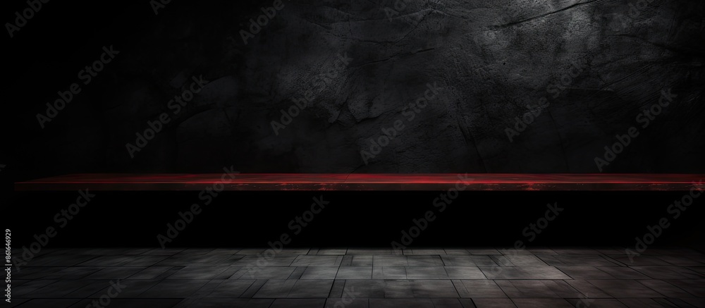 Poster dark backdrop providing a blank copy space image.