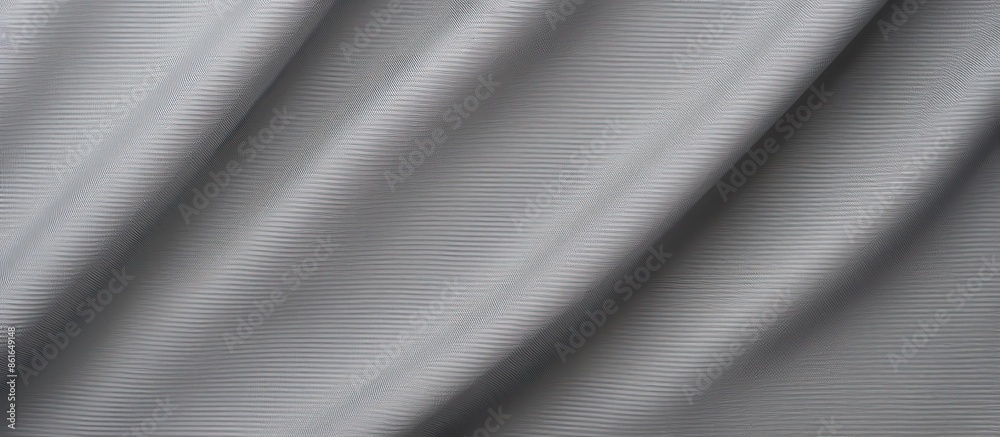 Leinwandbilder empty gray fabric textured background with a seamless grey fiber pattern for fashion clothing fragme