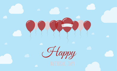 Latvia Independence Day Sparkling Patriotic