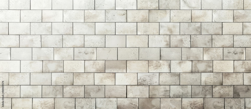 Poster ceramic tiles floor texture. seamless pattern of beige, gray tiles. floor ceramic textures backgroun