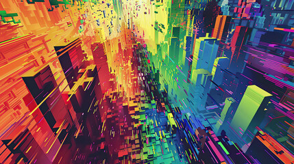 Abstract colorful  background