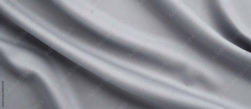 Poster empty gray fabric textured background with a seamless grey fiber pattern for fashion clothing fragme