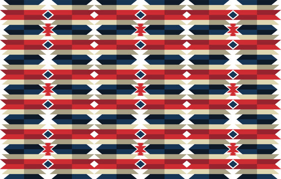 Abstract classic seamless geometric pattern design for background, wallpaper, textile, print, wrapping, fabric, clothing, home decor. vector illustration