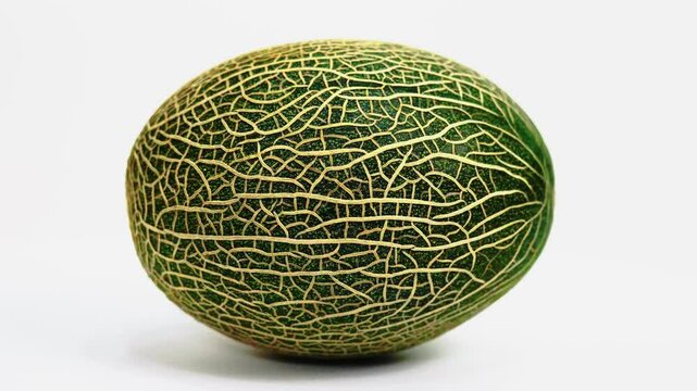 melon isolated on white background