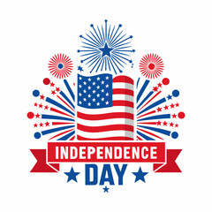 Obraz premium 4th of july independence