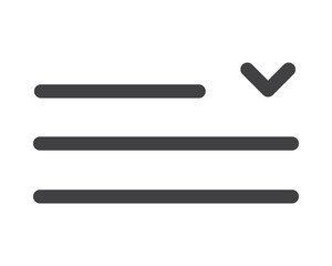 Hamburger menu icon, buttons for website, UI navigation, mobile app, presentation. Vector design elements and user Interface icons.