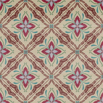 Classic Damask Seamless Pattern  Classical luxury old fashioned damask ornament Vector Illustration for Elegant Textile Design for decoration