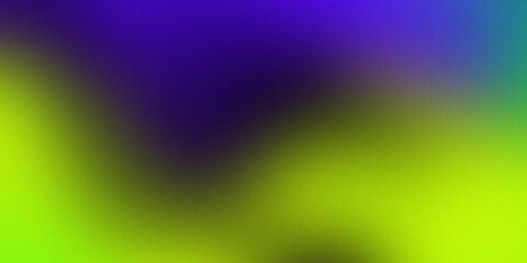 Colorful modern gradient background purple and green texture noise