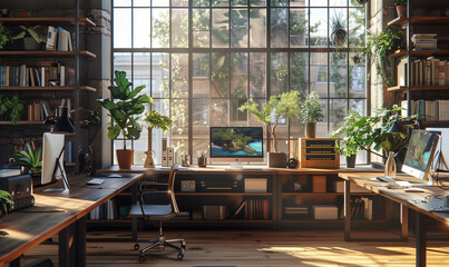 Fototapeta premium interior of a office
