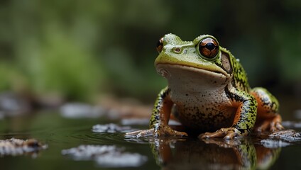 A short story about a frog who embarks on a quest to find the rarest lily pad in the swamp ai_generated