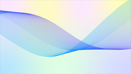 Abstract colorful wave background