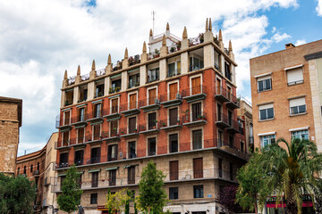 Residential Buildings in Valencia, Spanish Architecture