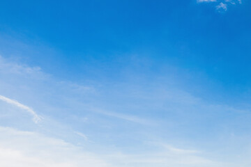 Obraz premium blue sky with no clouds. The sky is very clear and bright