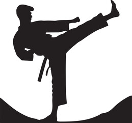 carate  isolated Vector, carate  Silhouette, carate  set, carate  logo ,Vector illustration, Vector Graphic, EPS 10 , clip art work,carate  Icon Vector - Minimalist and Elegant carate  